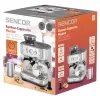 Pákový espresso kávovar s mlýnkem na kávu SENCOR SES 6010SS