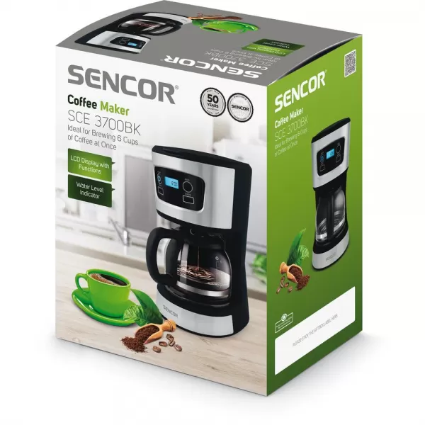 Kávovar SENCOR SCE 3700BK