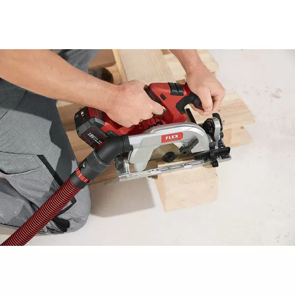 Aku kotoučová pila se stavitelným krytem 18V bez aku FLEX CS 62 18.0-EC