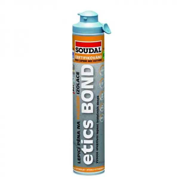 Lepící pěna Soudal 800ml ETICS BOND CLICK