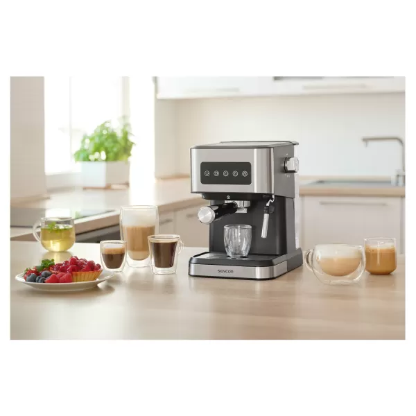 Kávovar na Espresso/Cappuccino SENCOR SES 4020SS