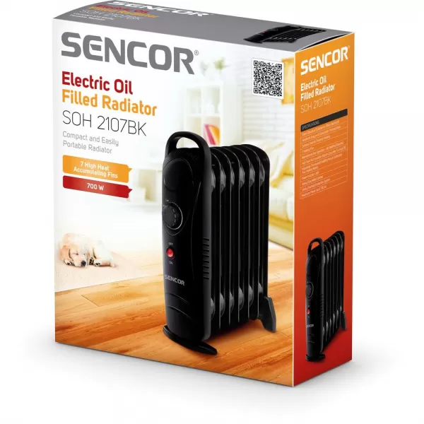 Olejový chladič SENCOR SOH 2107BK
