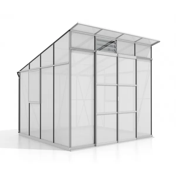 Skleník VITAVIA PLAYA 7600 PC 6 mm stříbrný LG4126