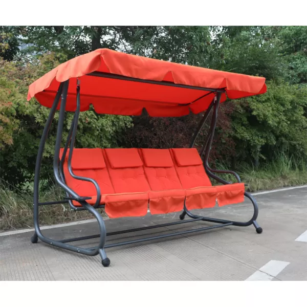 Zahradní houpačka MILANO - Oranžová