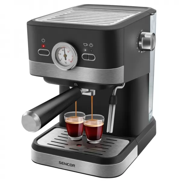 Kávovar na Espresso/Cappuccino SENCOR SES 1721BK