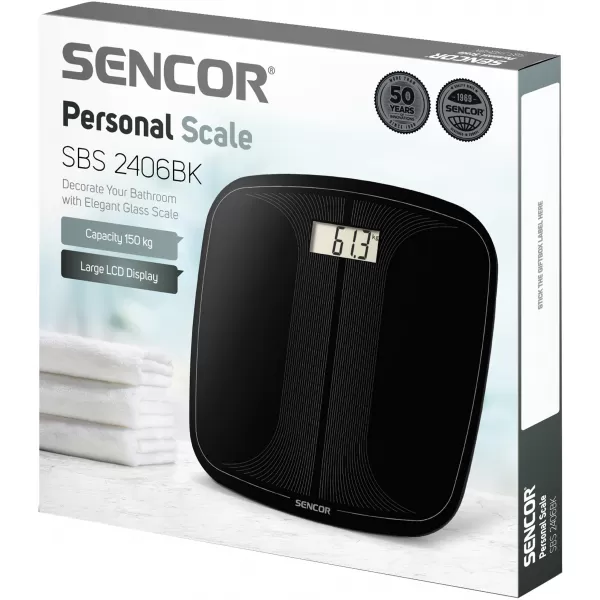 Osobní váha SENCOR SBS 2406BK