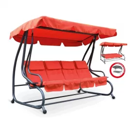 Zahradní houpačka MILANO - Oranžová