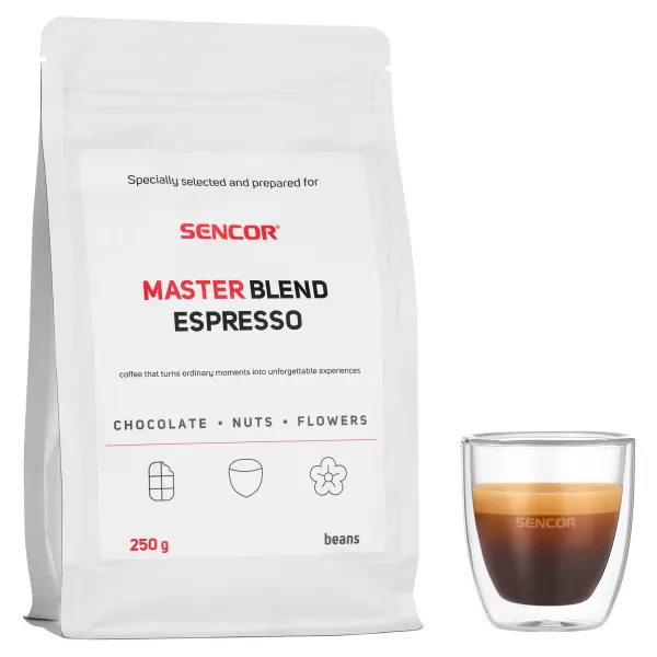 Kávové zrná Master Blend Espresso 250g SENCOR Master Blend