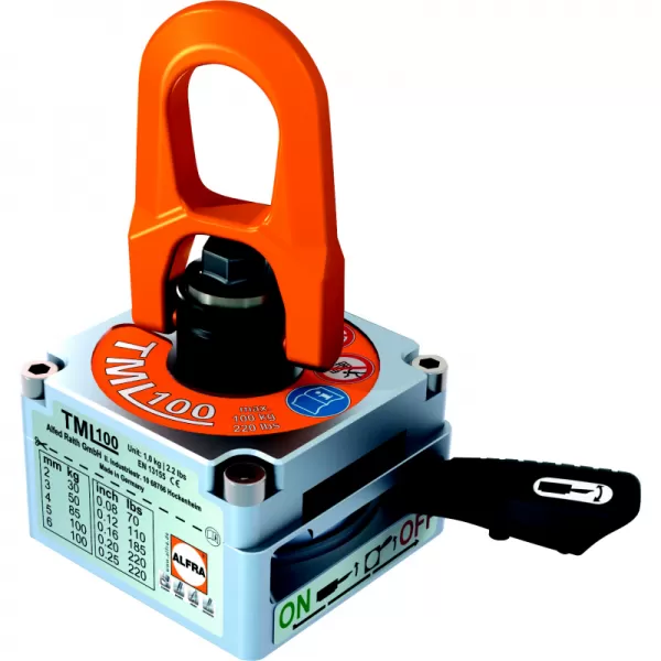 Břemenový magnet TML100 max. nosnost 100 kg ALFRA 41100.L