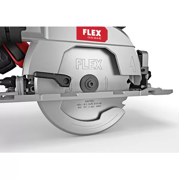 Aku kotoučová pila se stavitelným krytem 18V bez aku FLEX CS 62 18.0-EC