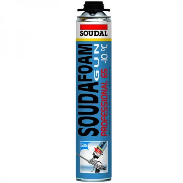 Montážní pěna zimní 750ml Soudal SOUDAFOAM Gun Professional