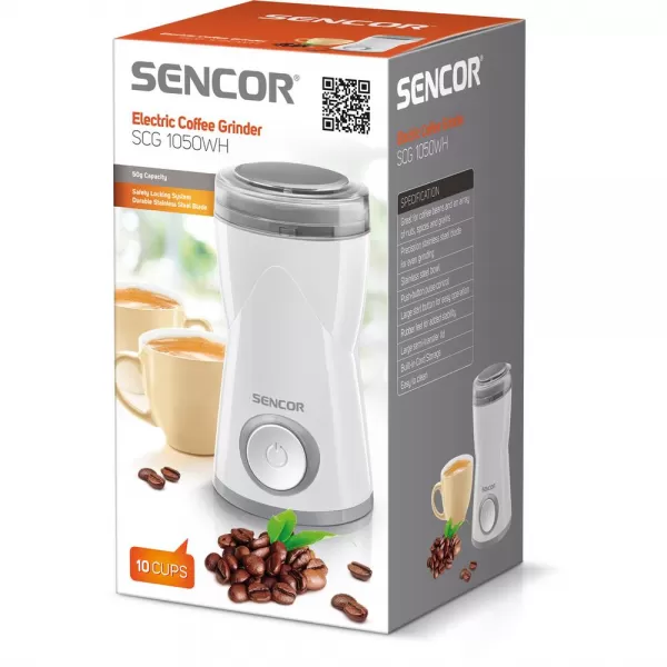 Kávomlýnek SENCOR SCG 1050WH