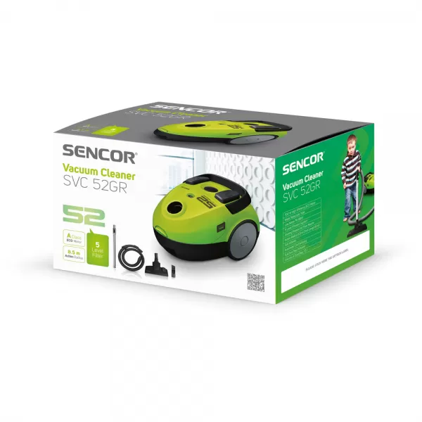 Podlahový vysavač SENCOR SVC 52GR-EUE3
