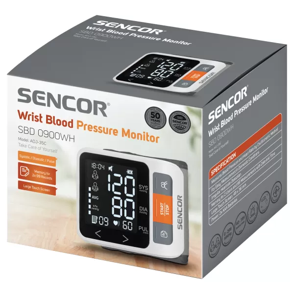 Digitální tlakoměr SENCOR SBD 0900WH