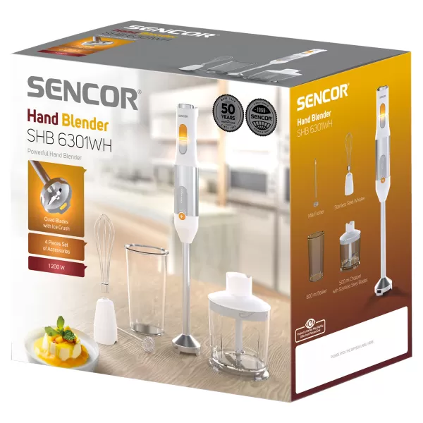 Tyčový mixér SENCOR SHB 6301WH