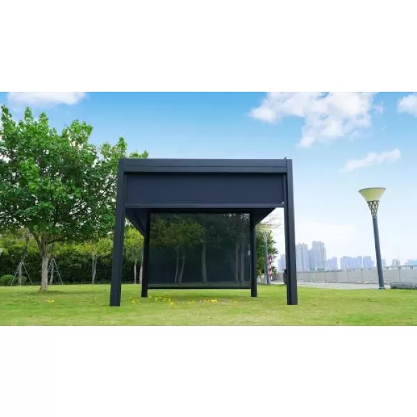 Boční síťová roleta 4 m k pergole BIOCLIMATIC PREMIUM / PLUS LG4118