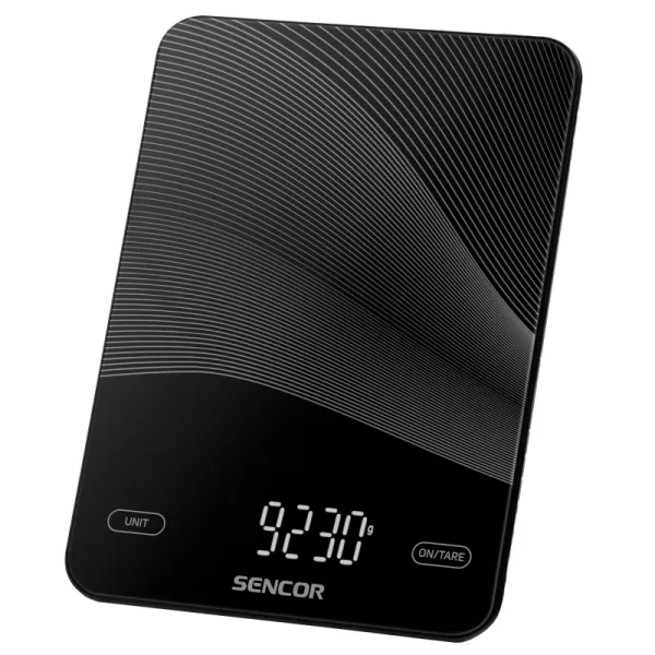 Chytrá kuchyňská váha SENCOR SKS 7700BK