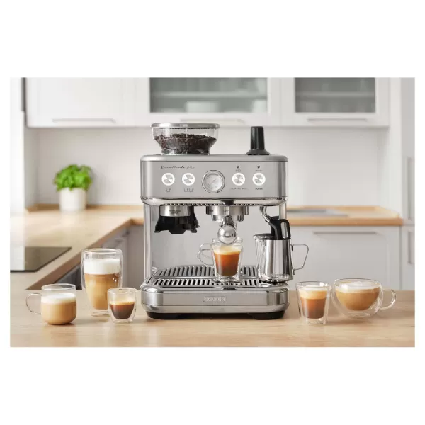 Pákový espresso kávovar s mlýnkem na kávu SENCOR SES 6010SS