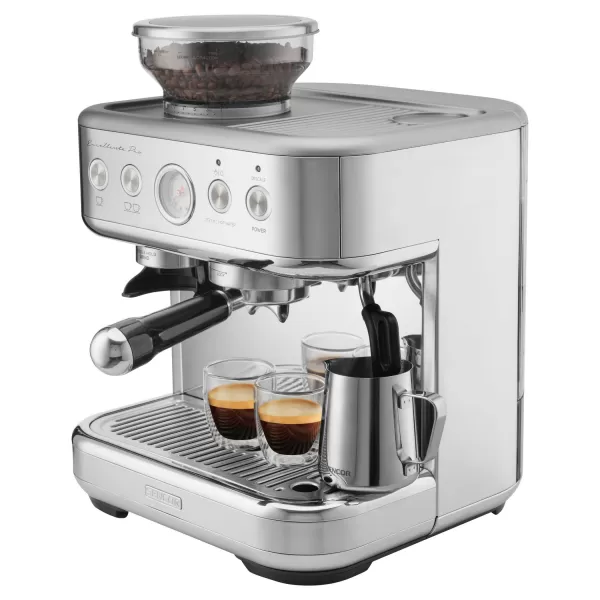 Pákový espresso kávovar s mlýnkem na kávu SENCOR SES 6010SS