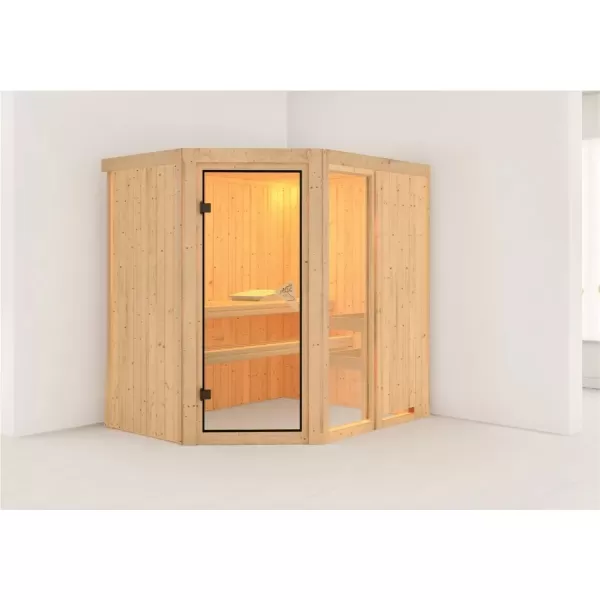 Finská sauna KARIBU FIONA 1 (59672) LG4204