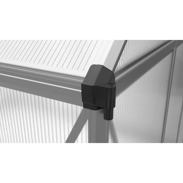 Skleník LANITPLAST SARANA 6x10 PC 4 mm stříbrný LG4272