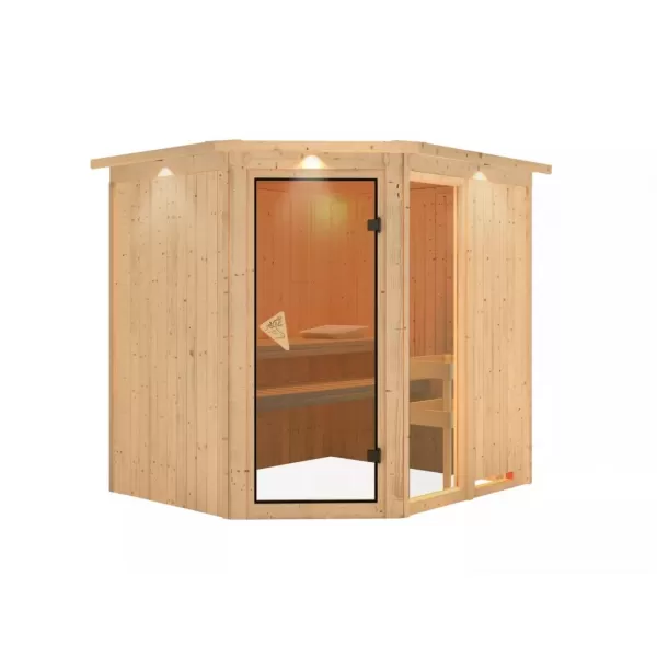 Finská sauna KARIBU FIONA 2 (49972) LG4207