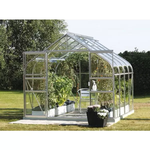 Skleník VITAVIA DIANA 6700 čiré sklo 3 mm stříbrný LG4218