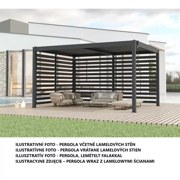 Hliníková pergola LANITPLAST BIOCLIMATIC 43 BASIC LG4293