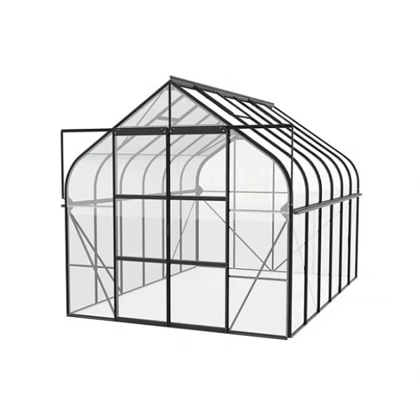 Skleník VITAVIA DIANA 9900 čiré sklo 3 mm černý LG4236