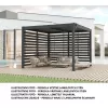 Hliníková pergola LANITPLAST BIOCLIMATIC 33 BASIC LG4292