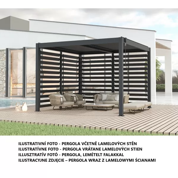 Hliníková pergola LANITPLAST BIOCLIMATIC 33 BASIC LG4292