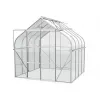 Skleník VITAVIA DIANA 6700 čiré sklo 3 mm stříbrný LG4218