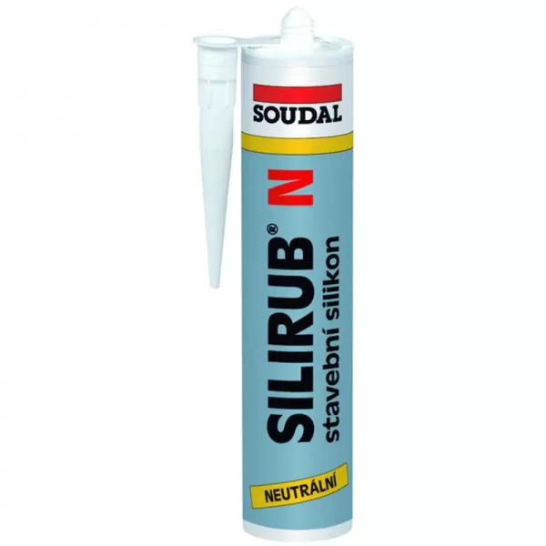 Neutrální silikon 310ml transparentní SILIRUB N