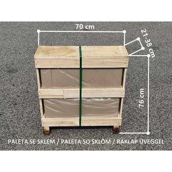 Skleník VITAVIA DIANA 9900 čiré sklo 3 mm zelený LG4235