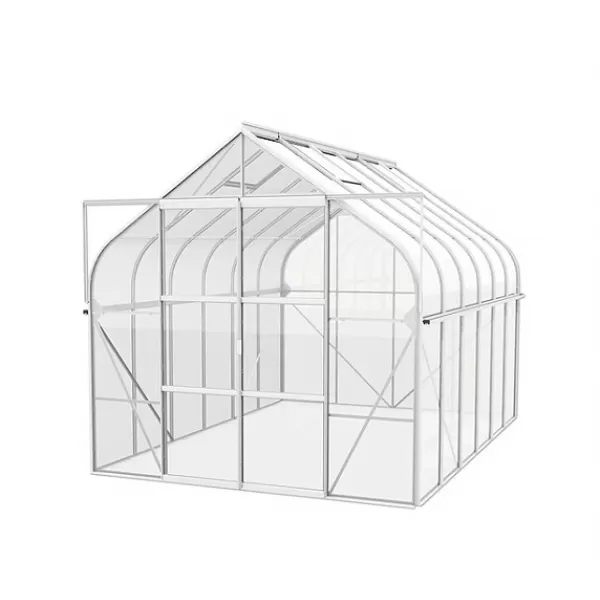 Skleník VITAVIA DIANA 9900 čiré sklo 3 mm stříbrný LG4232