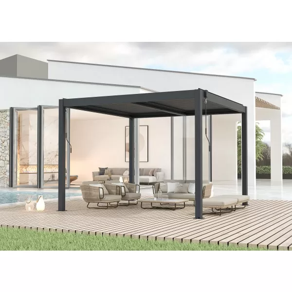 Hliníková pergola LANITPLAST BIOCLIMATIC 33 BASIC LG4292
