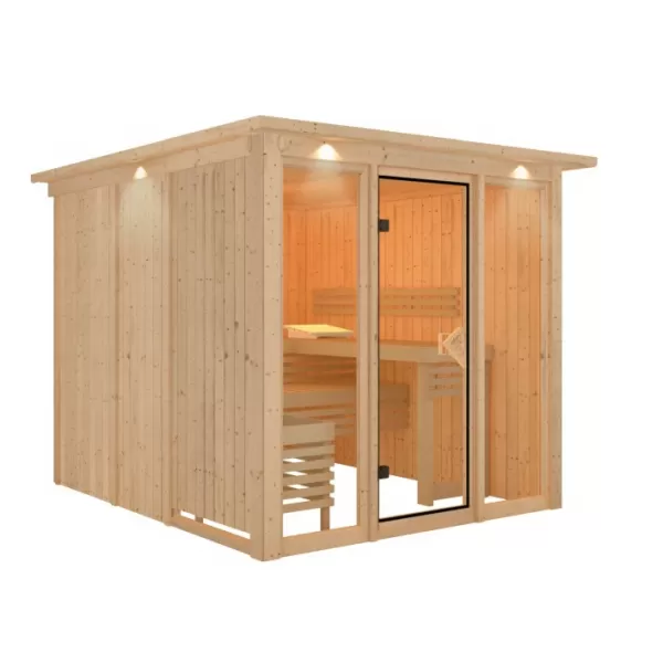 Finská sauna KARIBU ASKJA (35237) LG4203