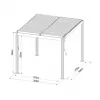 Hliníková pergola LANITPLAST BIOCLIMATIC 33 BASIC LG4292
