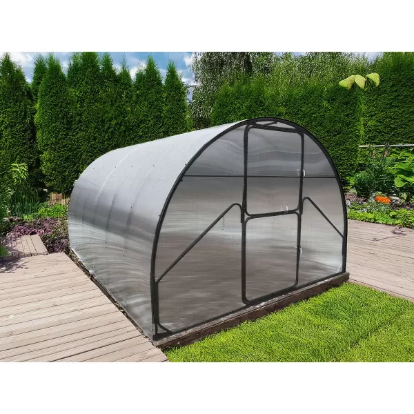 Skleník LANITPLAST DODO 300 3x4 m PC 4 mm černý LG4355