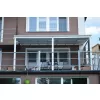 Hliníková pergola LANITPLAST WALL 53 FSX bílá + čirý PC LG4319