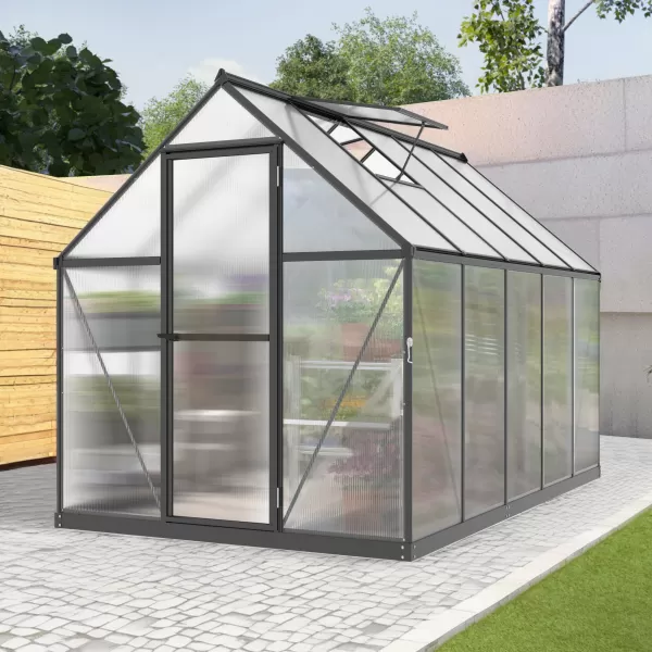 Skleník LANITPLAST SARANA 6x10 PC 4 mm černý LG4333