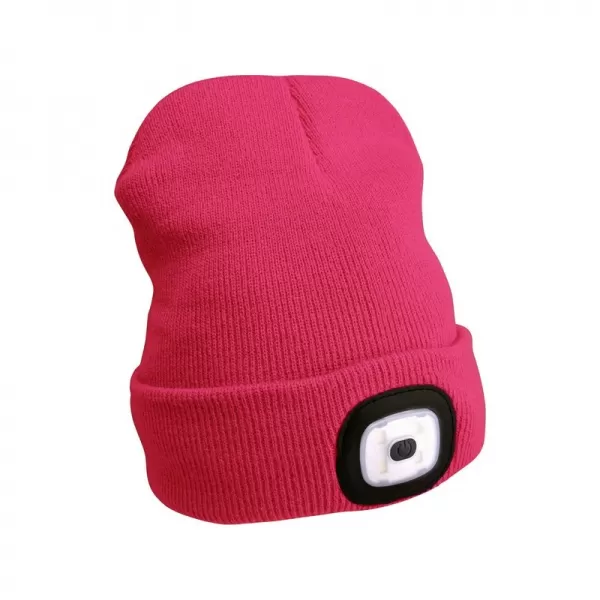 Čepice s čelovkou růžová EXTOL LIGHT 43193