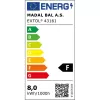 Lampa stolní s lupou, USB napájení, bílá, 2400lm, 3 barvy světla, 5x zvětšení EXTOL LIGHT 43161