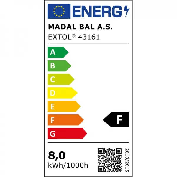 Lampa stolní s lupou, USB napájení, bílá, 2400lm, 3 barvy světla, 5x zvětšení EXTOL LIGHT 43161