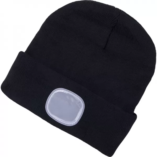 Čepice s čelovkou 4x45lm, USB nabíjení, černá, univerzální velikost EXTOL LIGHT 43199