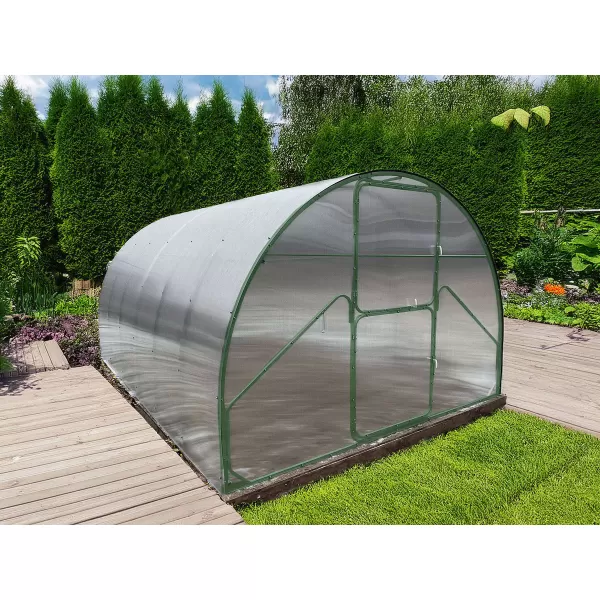 Skleník LANITPLAST DODO 300 3x4 m PC 6 mm zelený LG4353