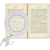Lampa stolní s lupou, USB napájení, bílá, 2400lm, 3 barvy světla, 5x zvětšení EXTOL LIGHT 43161