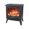 Elektrický krb s plápolajícím ohněm LED a topením 1800W Extol Light 43420