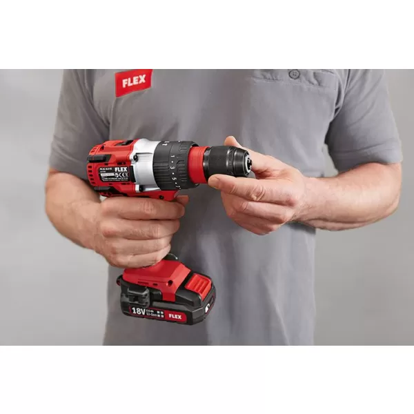 Aku vrtací šroubovák 18V bez aku FLEX PD 2G 18.0-EC