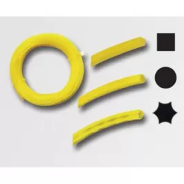 Struna 1.3/15m modrá šestihraná CORONA